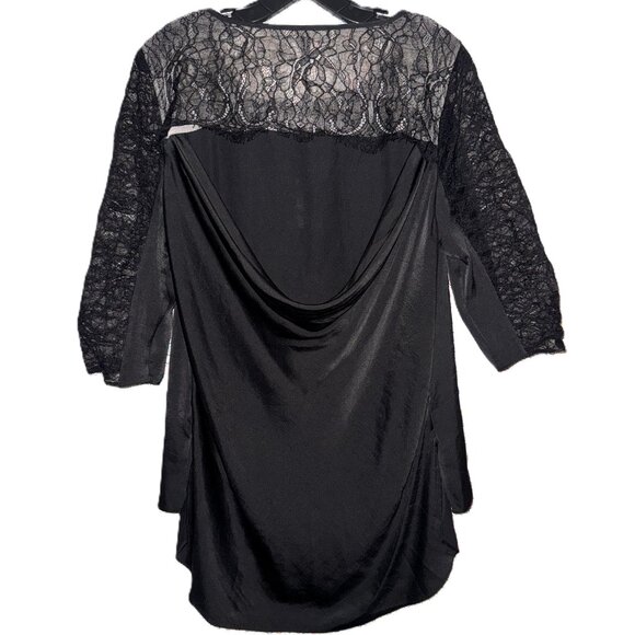 BCBGMAXAZRIA Lace Blouse (NWT) - Picture 2 of 2